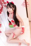 [Cosplay] Bu Dai Mao 不呆猫 - Christmas 圣诞节