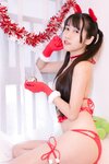 [Cosplay] Bu Dai Mao 不呆猫 - Christmas 圣诞节
