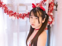 [Cosplay] Bu Dai Mao 不呆猫 - Christmas 圣诞节