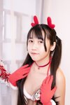 [Cosplay] Bu Dai Mao 不呆猫 - Christmas 圣诞节