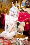 [Cosplay] 小祭漓 - 懒懒的白兔 恶毒
