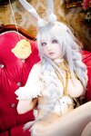 [Cosplay] 小祭漓 - 懒懒的白兔 恶毒