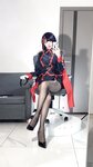 [Cosplay] Ghost - Mountain City Love Selfie 山城恋 自拍