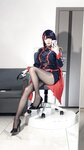 [Cosplay] Ghost - Mountain City Love Selfie 山城恋 自拍