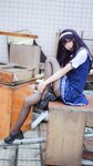 [Cosplay] Alannis 五更百鬼 - Senior School Uniform 学姐校服