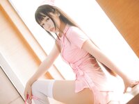 [Cosplay] Bu Dai Mao 不呆猫 - Pink nurse 粉色护士