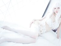 [Cosplay] Ni De Fu Qing 你的负卿 - White Lace 白色蕾丝