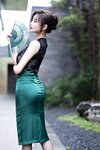 [Cosplay] 杨晨晨 - 绿色长裙
