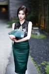 [Cosplay] 杨晨晨 - 绿色长裙