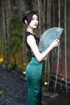 [Cosplay] 杨晨晨 - 绿色长裙