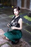 [Cosplay] 杨晨晨 - 绿色长裙