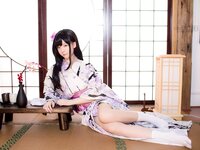 [Cosplay] YiXiaoYangZe 一小央泽 - Japanese style socks 和风短袜