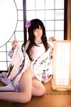 [Cosplay] YiXiaoYangZe 一小央泽 - Japanese style socks 和风短袜