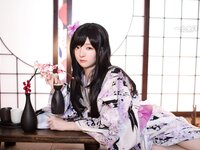 [Cosplay] YiXiaoYangZe 一小央泽 - Japanese style socks 和风短袜