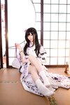 [Cosplay] YiXiaoYangZe 一小央泽 - Japanese style socks 和风短袜