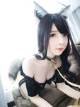 [Cosplay] YiXiaoYangZe 一小央泽 - Black Fox Sister 黑狐姐姐