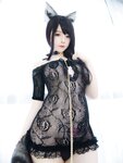 [Cosplay] YiXiaoYangZe 一小央泽 - Black Fox Sister 黑狐姐姐