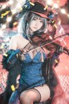 [Cosplay] Airi 仙九 - Cheshire Cheongsam 柴郡旗袍