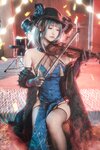 [Cosplay] Airi 仙九 - Cheshire Cheongsam 柴郡旗袍