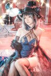 [Cosplay] Airi 仙九 - Cheshire Cheongsam 柴郡旗袍
