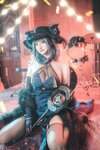 [Cosplay] Airi 仙九 - Cheshire Cheongsam 柴郡旗袍
