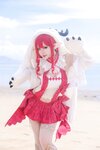 [Cosplay] G44不会受伤 - 米可科尔 芭万希 妖精骑士崔斯坦