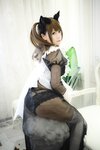 [Cosplay] Nyako 喵子 - Transparent Maid 透明女仆