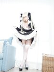 [Cosplay] 麻花麻花酱 - 可畏女仆