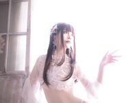 [Cosplay] Sakiiii 翎柒 - White flowing clouds 白色流云