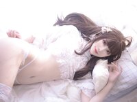 [Cosplay] Sakiiii 翎柒 - White flowing clouds 白色流云