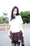 [Cosplay] 杨晨晨 性感JK制服