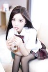 [Cosplay] 杨晨晨 性感JK制服