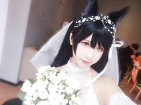 [Cosplay] Sandu 69 三度69 - Pet dog bride 爱宕犬花嫁
