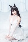 [Cosplay] Sandu 69 三度69 - Pet dog bride 爱宕犬花嫁