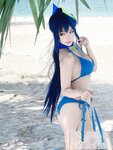 [Cosplay] Miyamoto Sakura 宮本桜 - New Jersey Swimwear 新泽西泳装