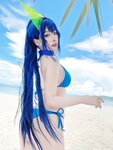 [Cosplay] Miyamoto Sakura 宮本桜 - New Jersey Swimwear 新泽西泳装