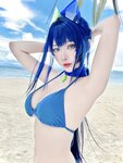 [Cosplay] Miyamoto Sakura 宮本桜 - New Jersey Swimwear 新泽西泳装