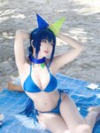 [Cosplay] Miyamoto Sakura 宮本桜 - New Jersey Swimwear 新泽西泳装