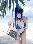 [Cosplay] Miyamoto Sakura 宮本桜 - New Jersey Swimwear 新泽西泳装