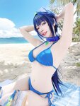 [Cosplay] Miyamoto Sakura 宮本桜 - New Jersey Swimwear 新泽西泳装