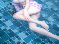 [Cosplay] Sandu 69 三度69 - Mashu Swimsuit 玛修泳装