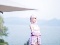 [Cosplay] Sandu 69 三度69 - Mashu Swimsuit 玛修泳装
