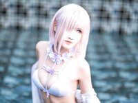 [Cosplay] Sandu 69 三度69 - Mashu Swimsuit 玛修泳装
