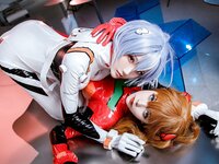 [Cosplay] Momoko 葵葵&瓜希酱 - EVA 双厨狂喜版