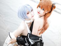 [Cosplay] Momoko 葵葵&瓜希酱 - EVA 双厨狂喜版