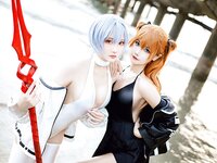 [Cosplay] Momoko 葵葵&瓜希酱 - EVA 双厨狂喜版