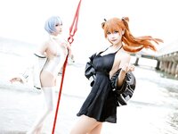 [Cosplay] Momoko 葵葵&瓜希酱 - EVA 双厨狂喜版