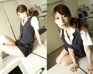[Photobook] ドS美人OLに誰も居ないオフィスで誘惑されて 妃乃ひかり 激ヤバ写真集