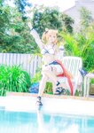 [Cosplay] Yui 金鱼 - Empty Swimsuit 空泳装