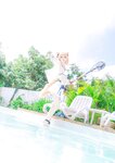 [Cosplay] Yui 金鱼 - Empty Swimsuit 空泳装